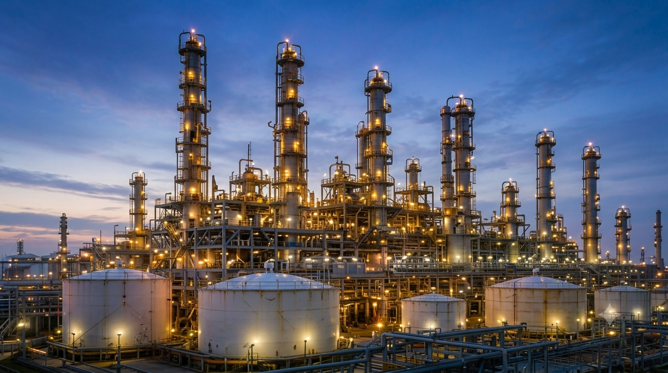 Refinery process equipment and pressure systems